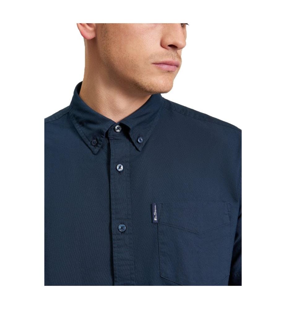 Ben Sherman Mens Signature Oxford Short-Sleeved Shirt