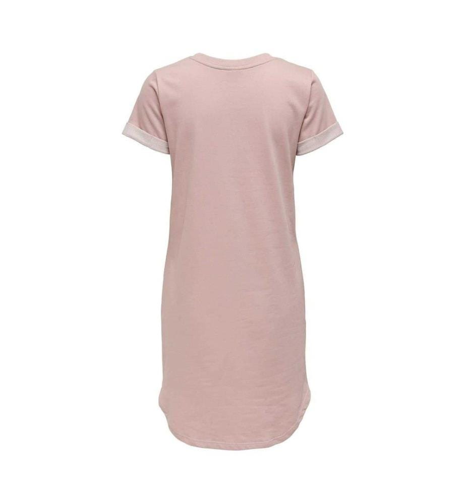 Only Womens/Ladies Crew Neck Mini Shirt Dress