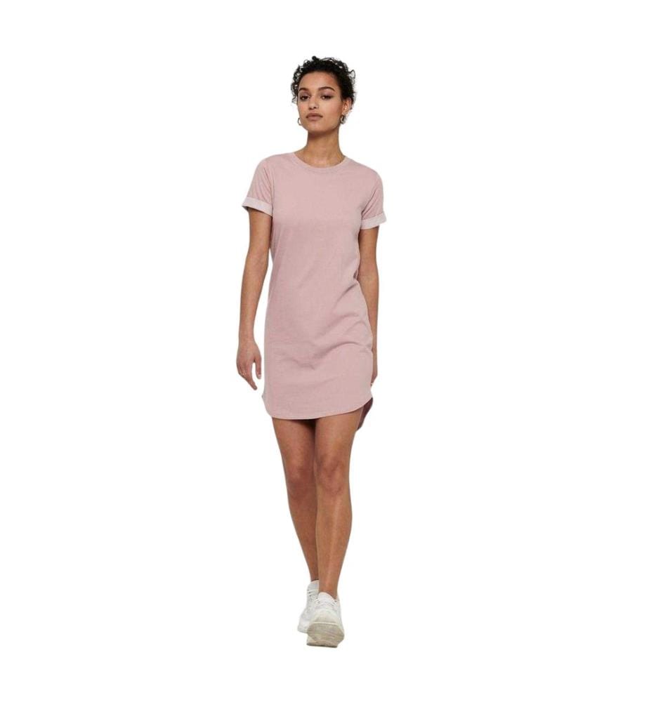 Only Womens/Ladies Crew Neck Mini Shirt Dress