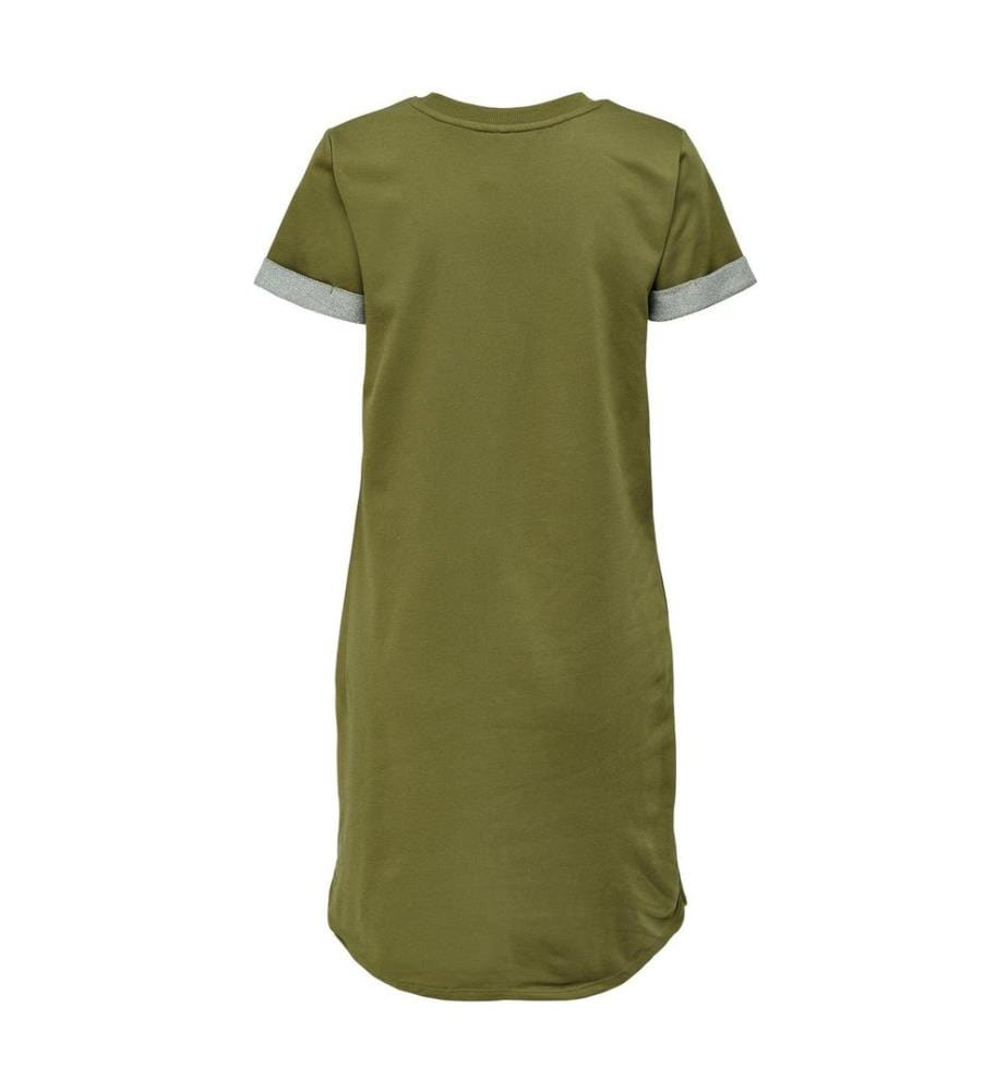 Only Womens/Ladies Crew Neck Mini Shirt Dress