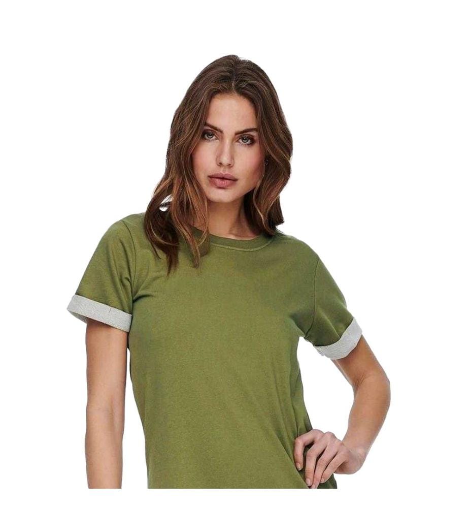 Only Womens/Ladies Crew Neck Mini Shirt Dress