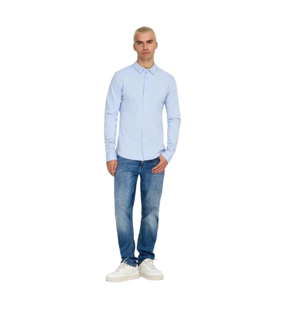 Only Mens Regular Long-Sleeved Shirt