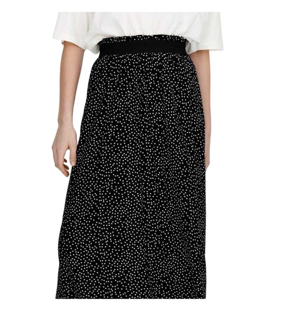 Only Womens/Ladies Polka Dot A-line High Waist Maxi Skirt