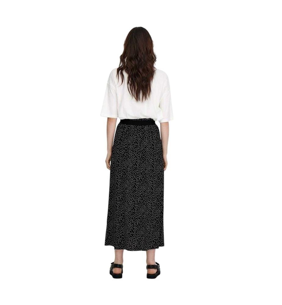 Only Womens/Ladies Polka Dot A-line High Waist Maxi Skirt