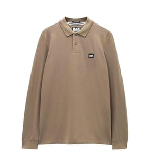 Weekend Offender Mens Long-Sleeved Polo Shirt