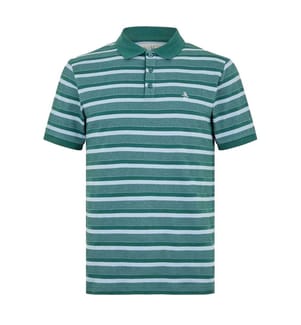 Original Penguin Mens Striped Polo Shirt