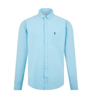 Original Penguin Mens Oxford Cotton Button-Down Shirt