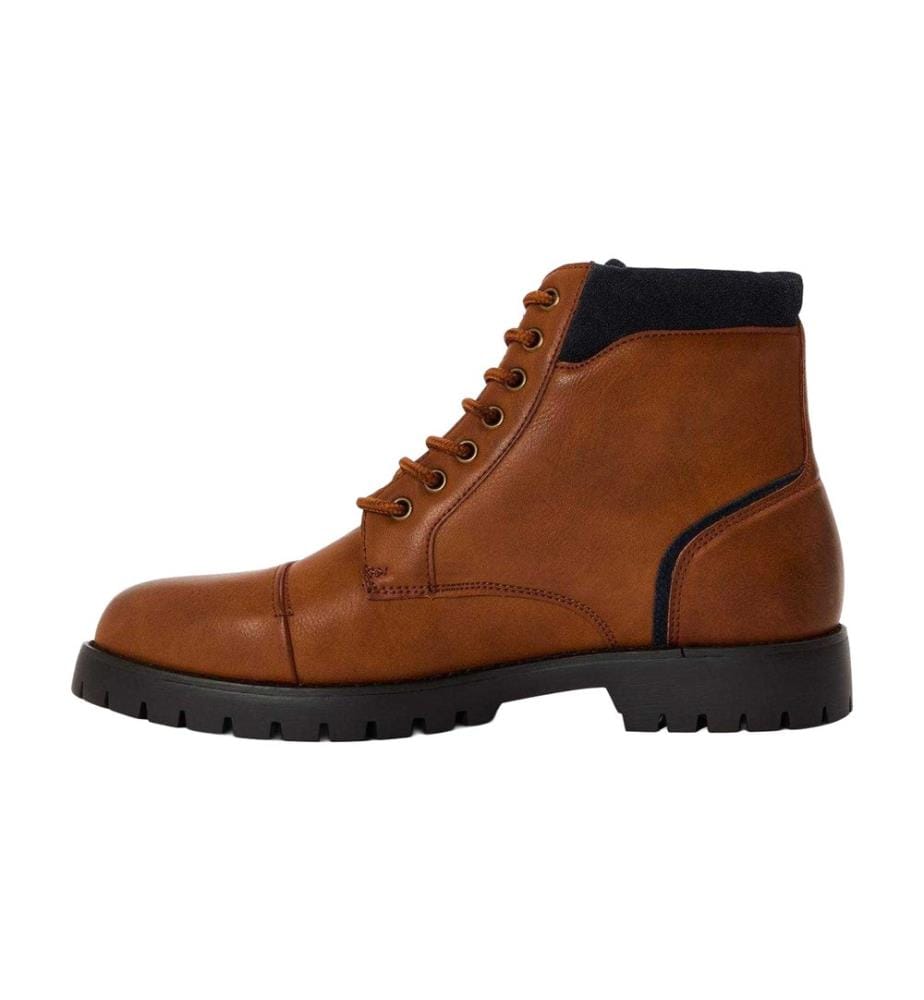 Original Penguin - Unifarben Springerstiefel für Herren, Leder