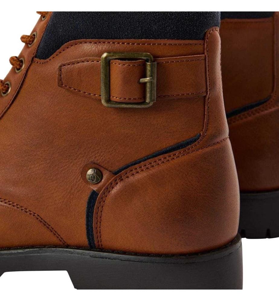 Original Penguin - Unifarben Springerstiefel für Herren, Leder