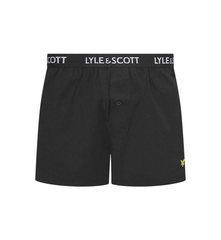 Lyle & Scott Mens Woven Boxer Shorts (Pack of 2)