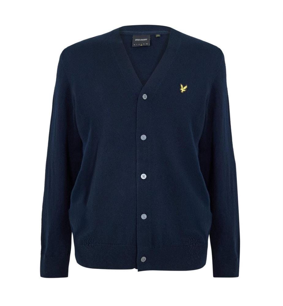 Lyle & Scott Mens V Neck Cardigan