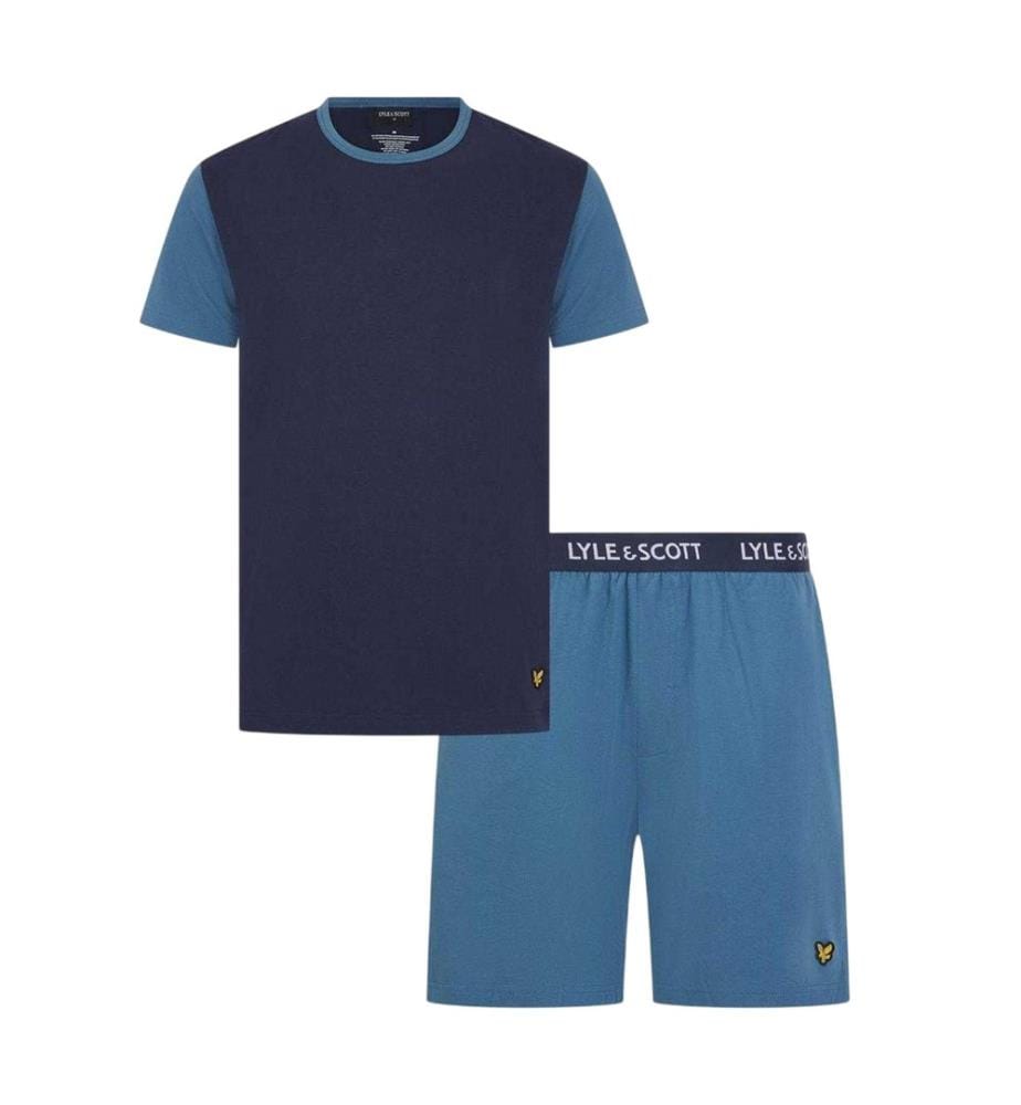 Lyle & Scott Completo Pigiama Corto Maglia Uomo