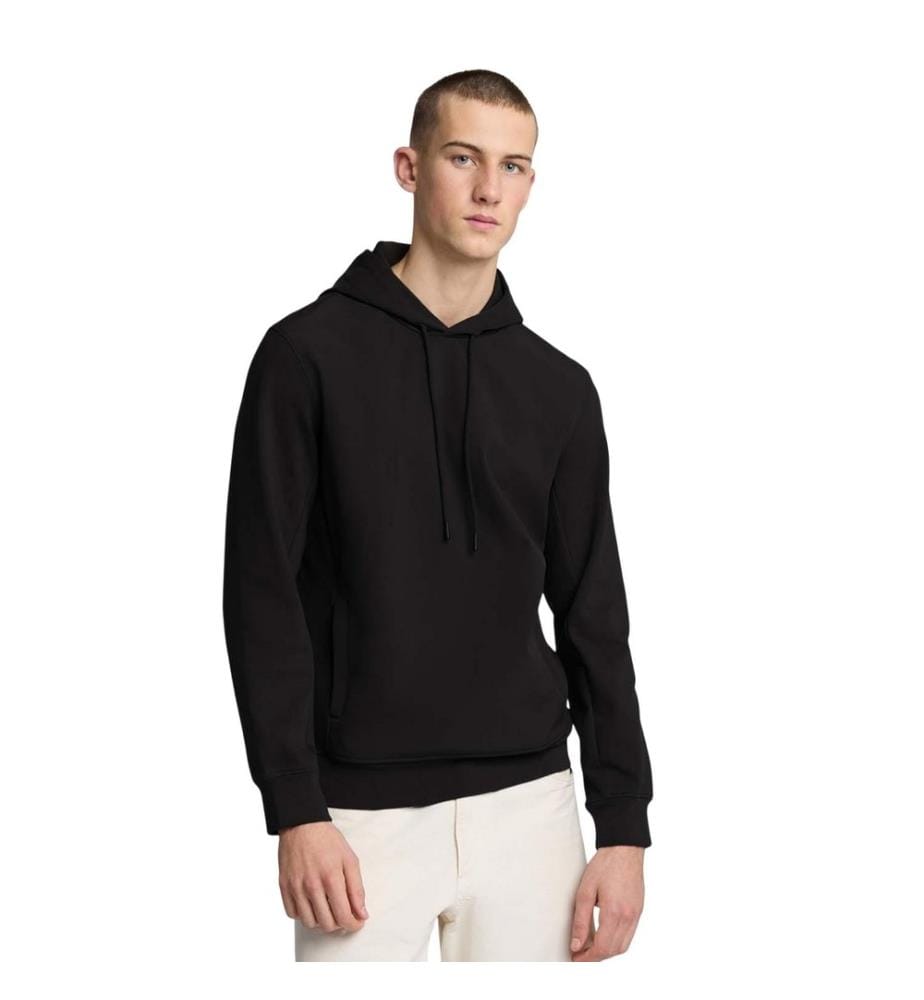Lyle & Scott Mens Hybrid Softshell Pull Over Hoodie