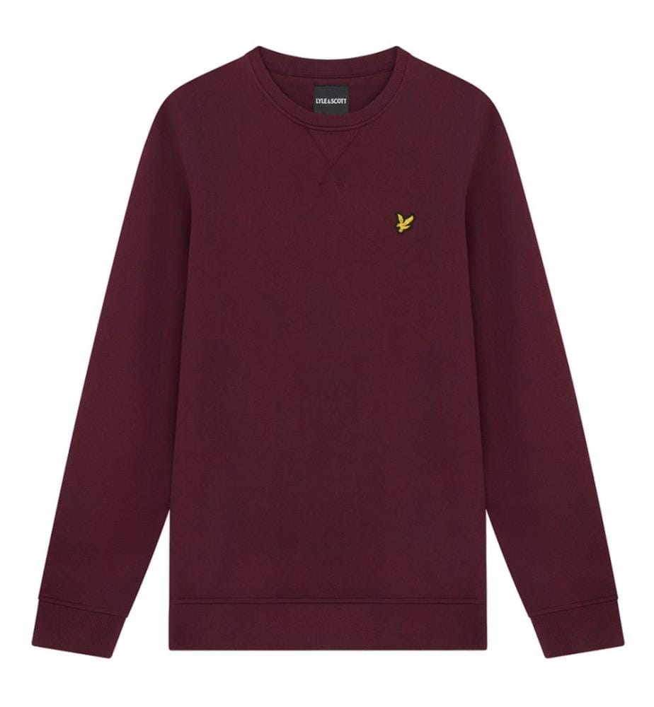 Lyle & Scott Mens Crew Neck Long-Sleeved Sweatshirt