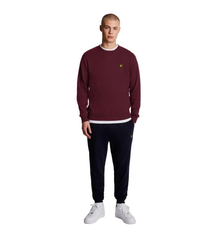 Lyle & Scott Mens Crew Neck Long-Sleeved Sweatshirt