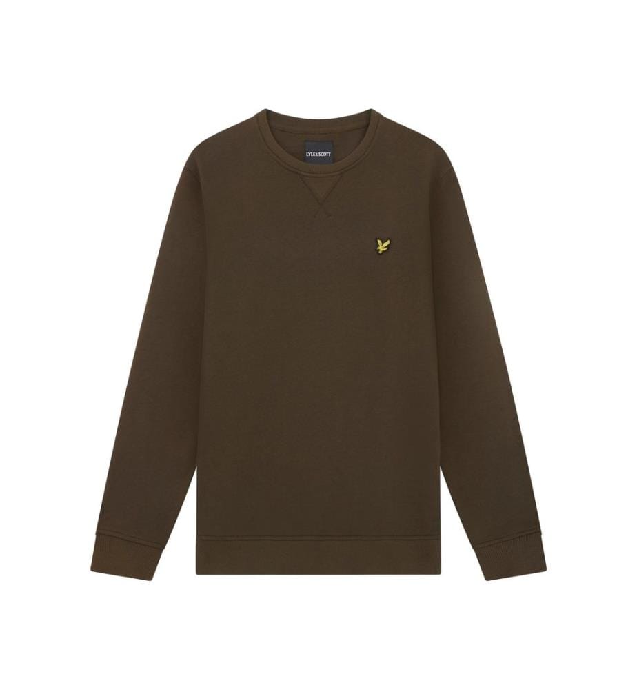Lyle & Scott Mens Crew Neck Long-Sleeved Sweatshirt