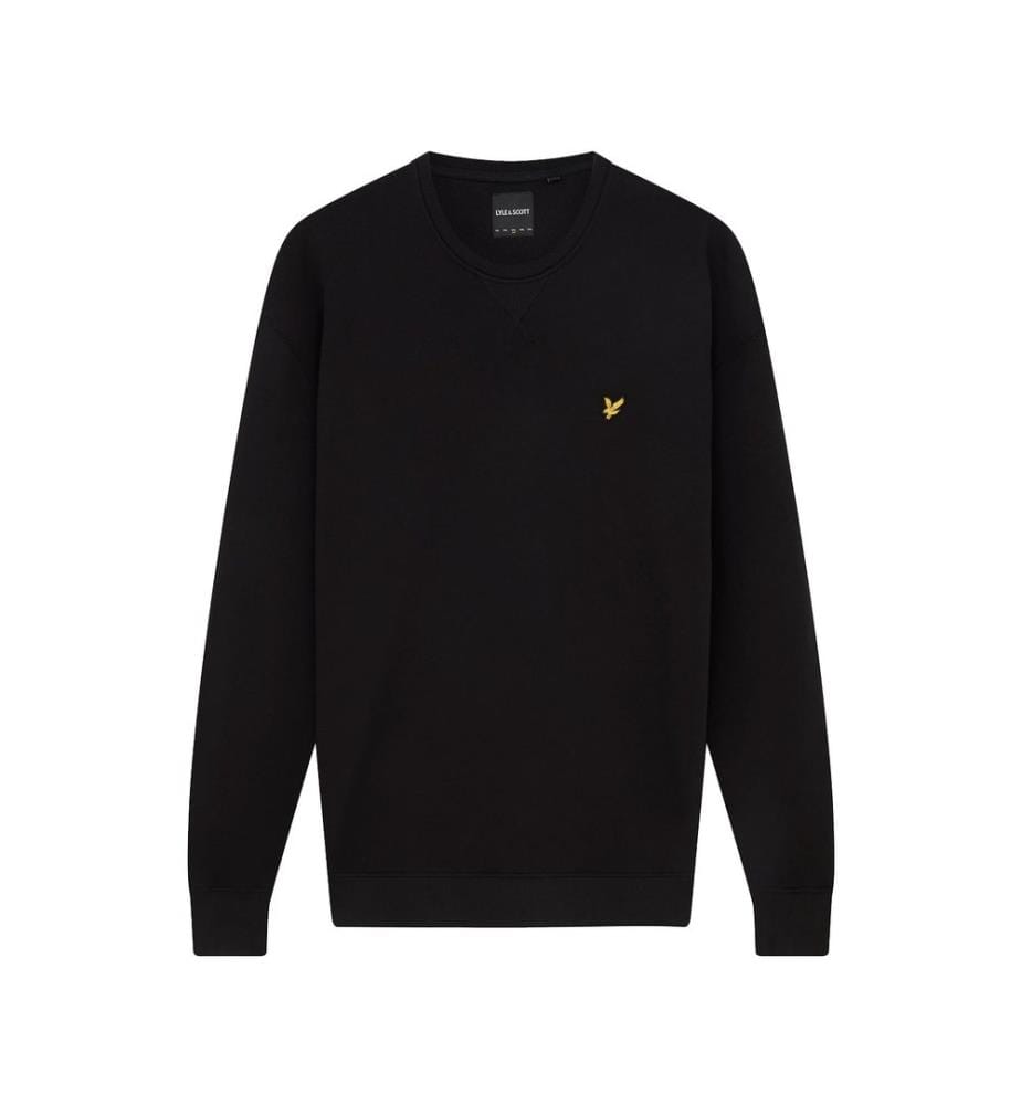 Lyle & Scott Mens Crew Neck Long-Sleeved Sweatshirt
