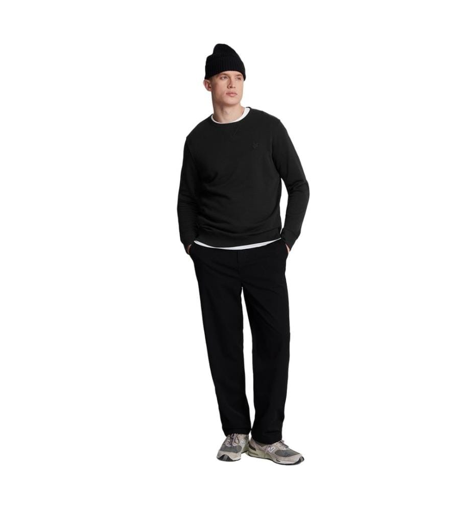 Lyle & Scott Mens Crew Neck Long-Sleeved Sweatshirt