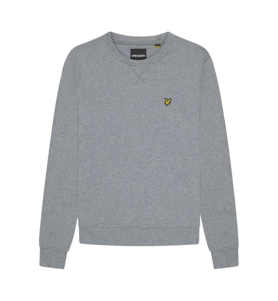 Lyle & Scott Mens Crew Neck Long-Sleeved Sweatshirt