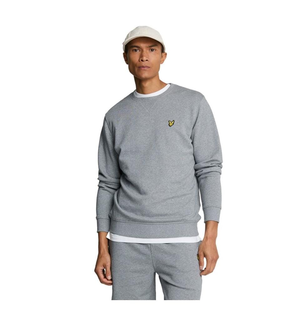 Lyle & Scott Mens Crew Neck Long-Sleeved Sweatshirt