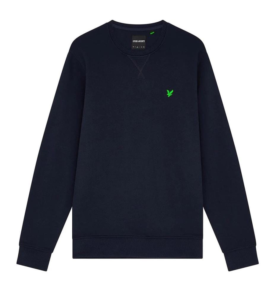 Lyle & Scott Mens Crew Neck Long-Sleeved Sweatshirt