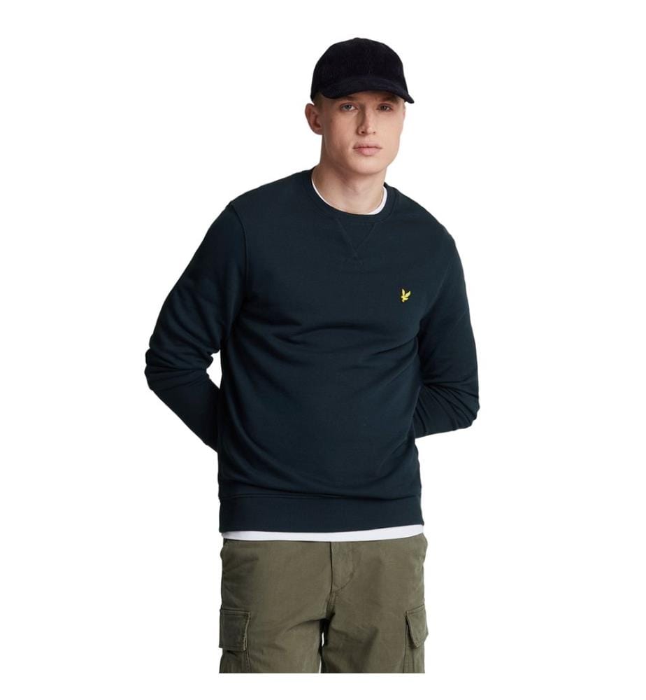Lyle & Scott Mens Crew Neck Long-Sleeved Sweatshirt