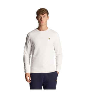 Lyle & Scott Mens Crew Neck Long-Sleeved Sweatshirt