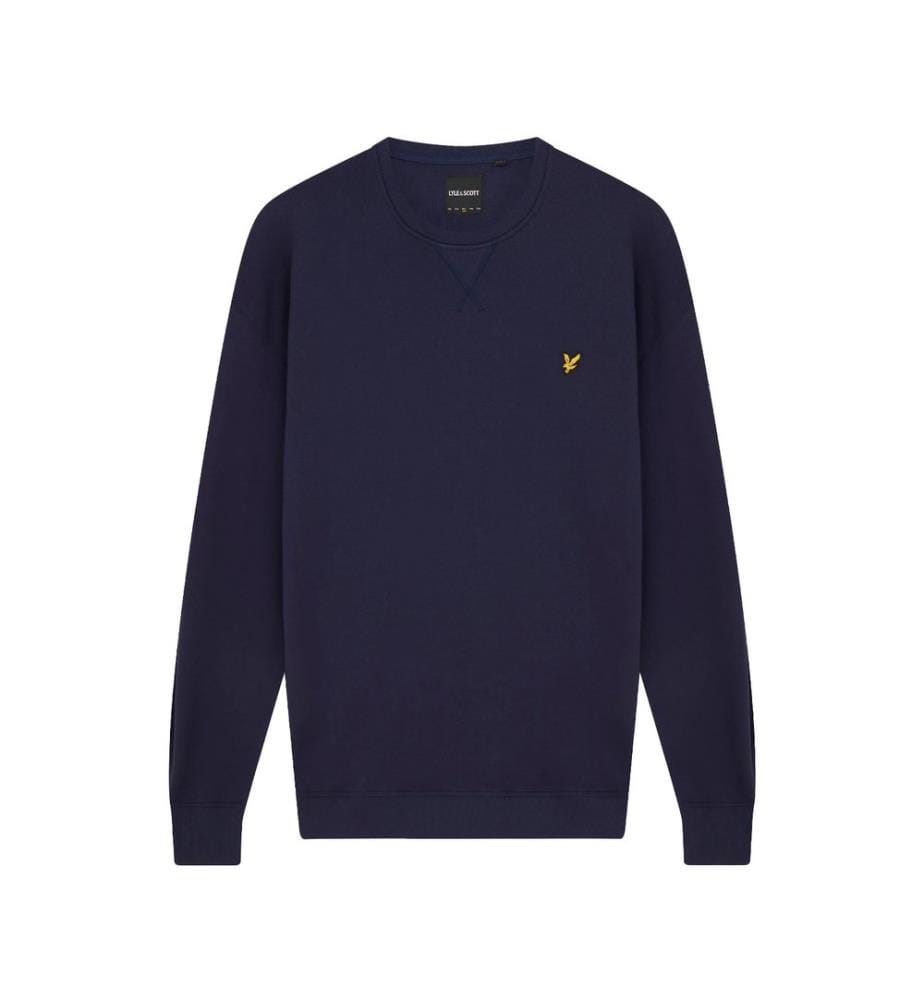 Lyle & Scott Mens Crew Neck Long-Sleeved Sweatshirt