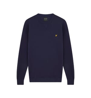 Lyle & Scott Mens Crew Neck Long-Sleeved Sweatshirt