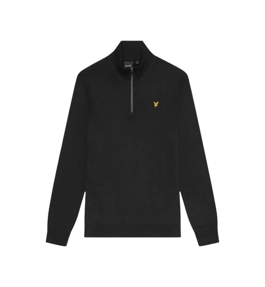 Lyle & Scott Mens Loopback Quarter Zip Sweatshirt