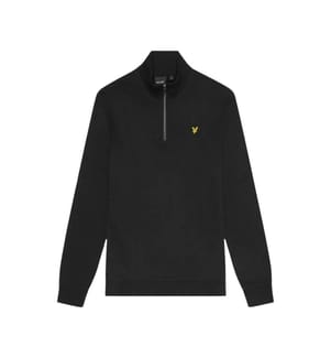Lyle & Scott Mens Loopback Quarter Zip Sweatshirt