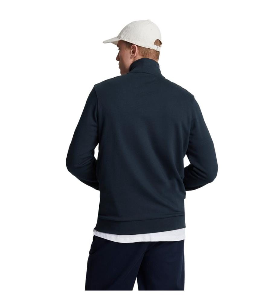 Lyle & Scott Mens Loopback Quarter Zip Sweatshirt