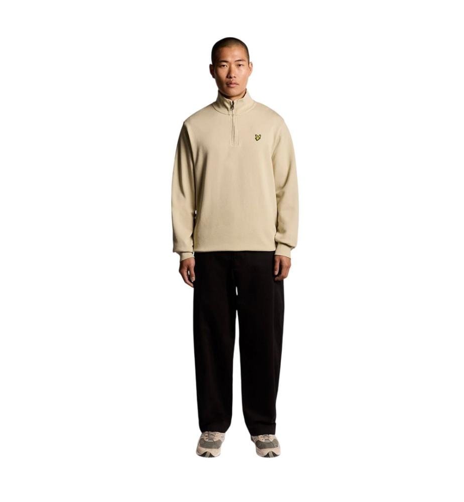 Lyle & Scott Mens Loopback Quarter Zip Sweatshirt