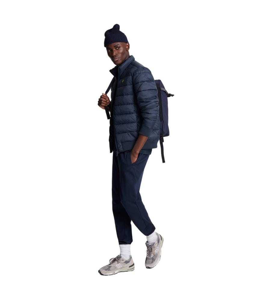 Lyle & Scott Mens Funnel Neck Padded Jacket