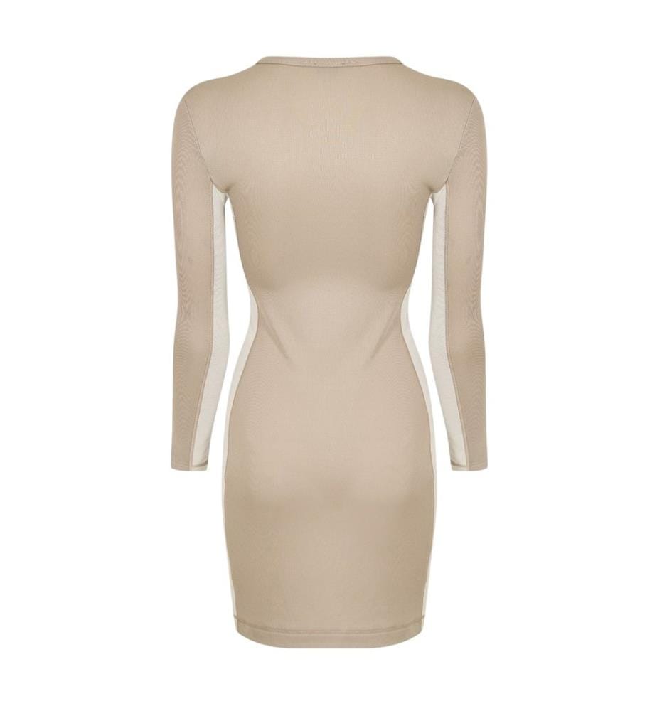 Diesel Womens/Ladies Ovalout Crew Neck Mini Dress