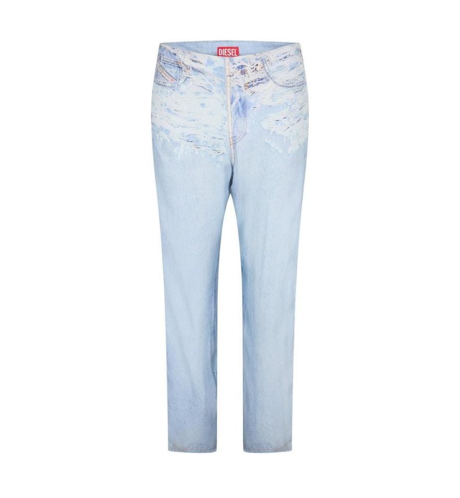 Diesel Womens/Ladies P-Sarky 5 Pockets Straight Leg Jeans