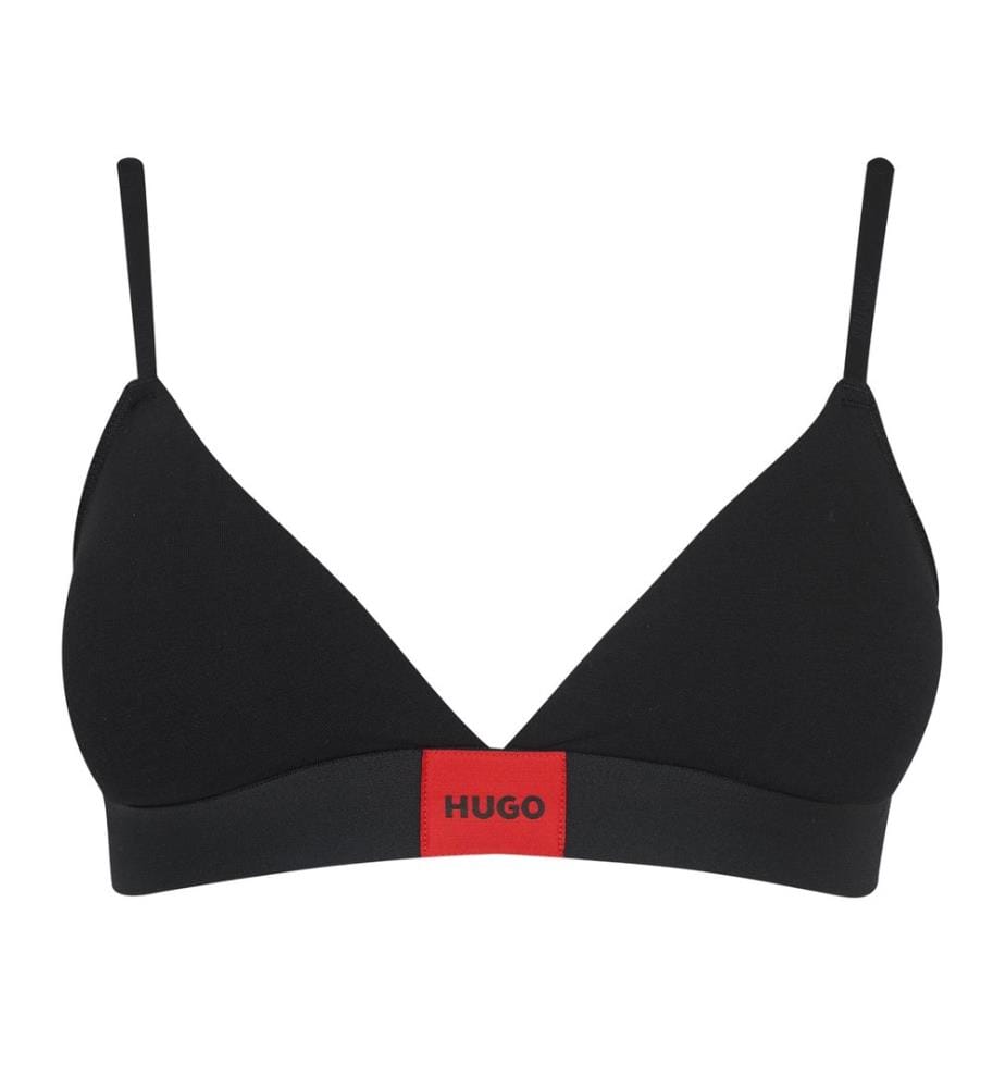 Hugo Womens/Ladies Triangle Cotton Jersey Bra