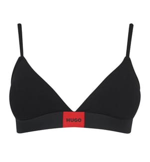 Hugo Womens/Ladies Triangle Cotton Jersey Bra