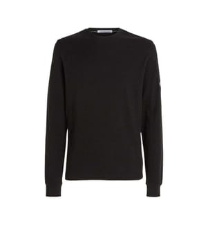 Calvin Klein Mens Waffle Long-Sleeved Top
