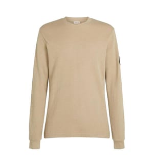 Calvin Klein Mens Waffle Long-Sleeved Top