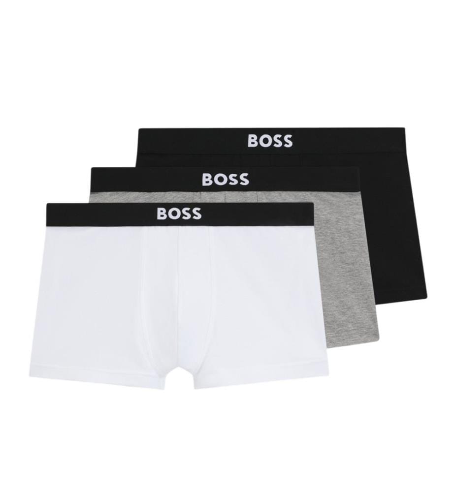 Boss Mens Bodywear Logo Boxer Shorts (Pack of 3)