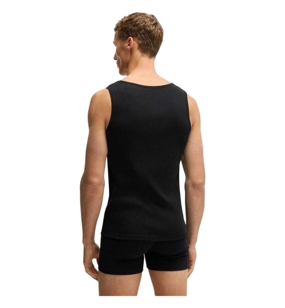 Boss Mens Scoop Neck Regular Tank Top (Pack of 3)