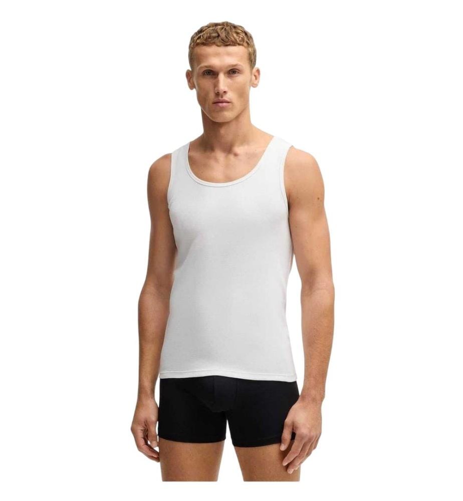 Boss Mens Scoop Neck Regular Tank Top (Pack of 3)