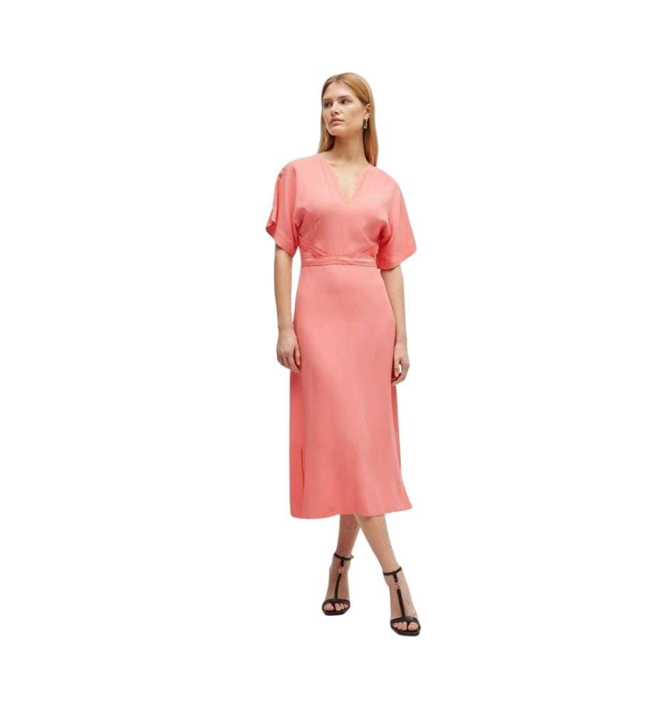 Boss Womens/Ladies Dawinga V Neck Midi Dress