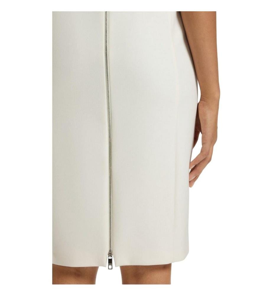 Boss Womens/Ladies Damaisa V Neck Slim Short-Sleeved Midi Dress