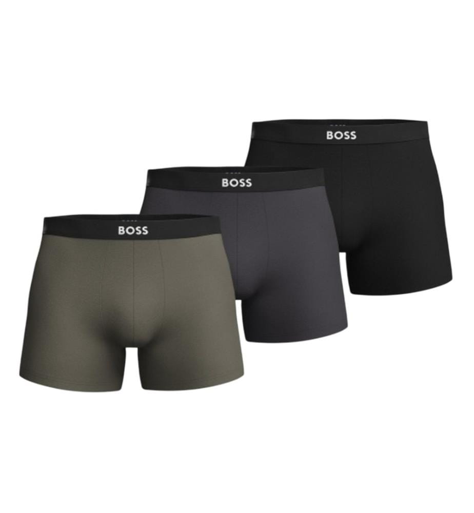 Boss - Retropants für Herren, Polyester-Baumwollmischgewebe (3er-Pack)