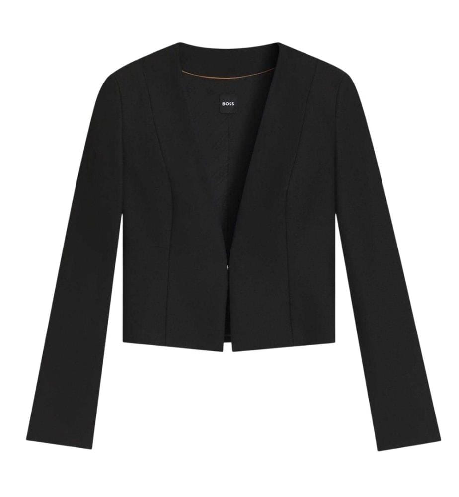 Boss Womens/Ladies Deep V Regular Cropped Blazer