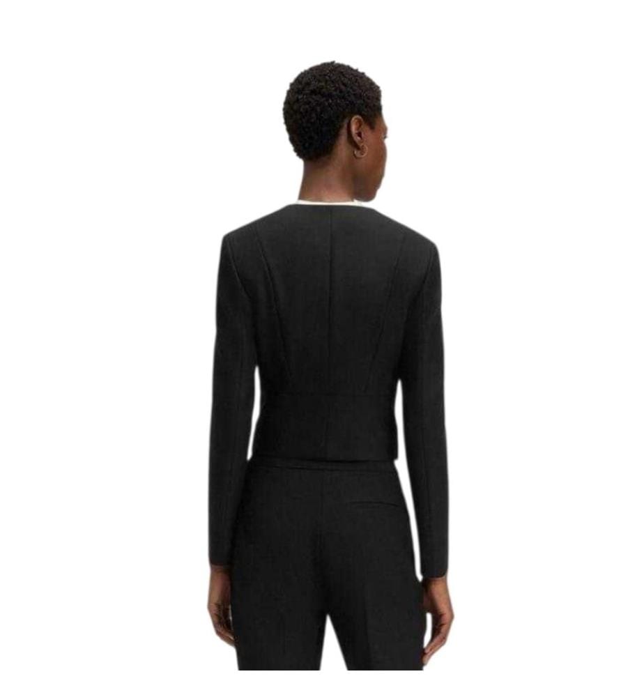 Boss Womens/Ladies Deep V Regular Cropped Blazer