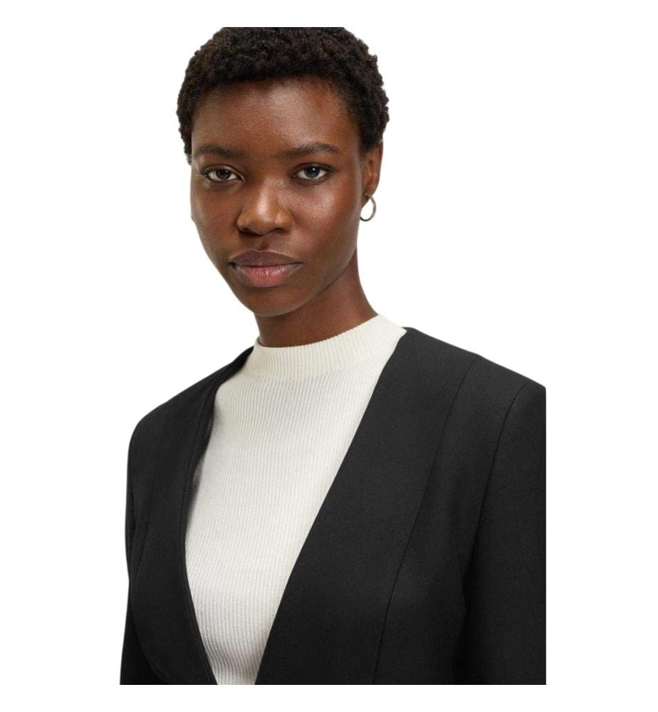 Boss Womens/Ladies Deep V Regular Cropped Blazer