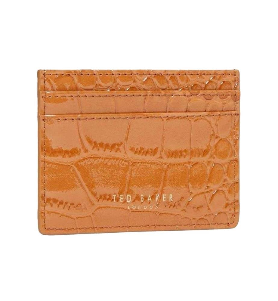 Ted Baker - Kartenhalter, Leder, Krokodilleder